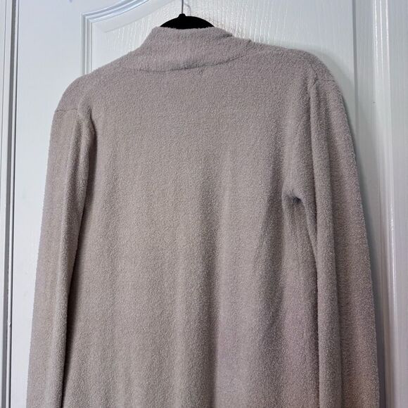 Barefoot Dreams CozyChic Lite Island Wrap Cardigan Sweater - Stone Size S/M - Picture 6 of 11